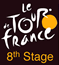 Tour de France Logo Stage 8
